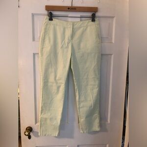 J. Jill Pale Mint Chino Pants